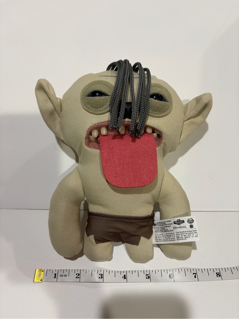 Lord of the Rings Gollum Plush 2024 Fuggler Spin Master 8"